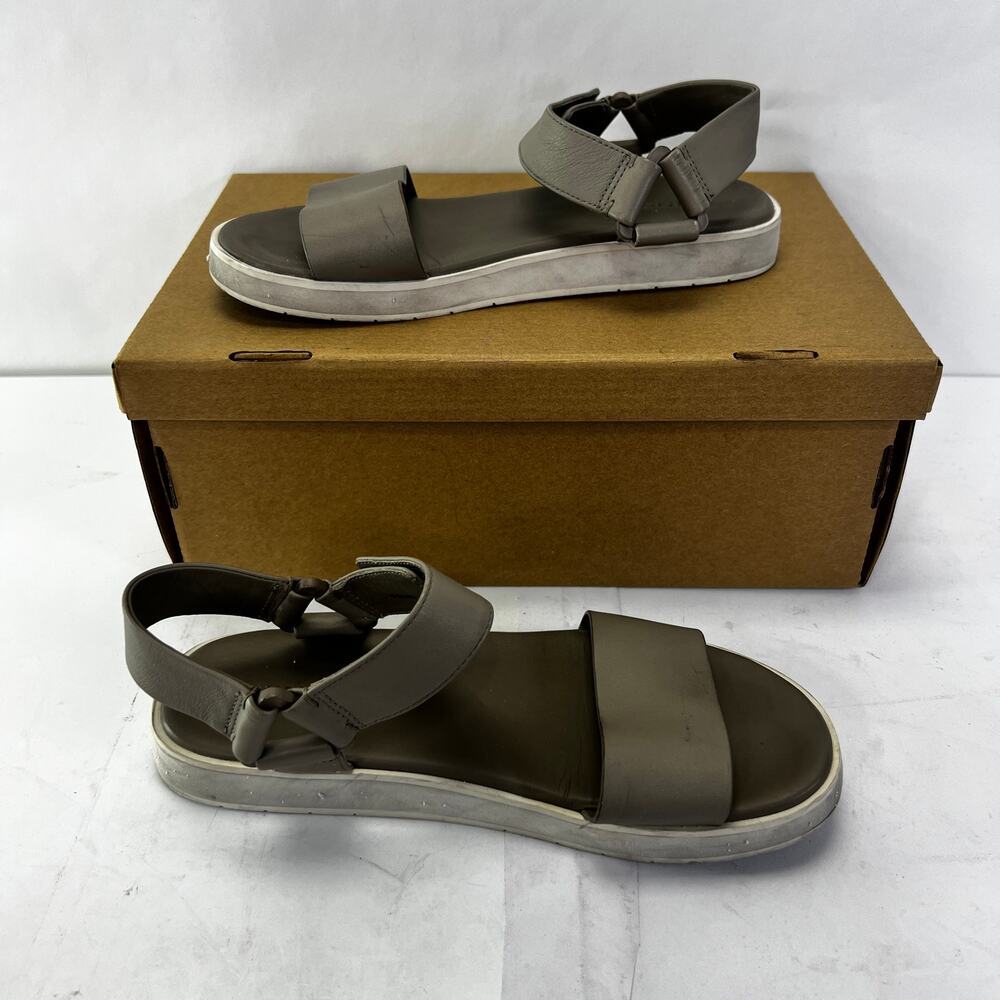 Vince Genuine Leather Strap Sandals Velcro Closure Size 6